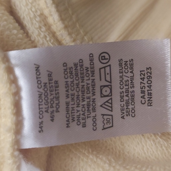 LOU & GREY Light Yellow Cozy Cotton Terry Shorts - Picture 9 of 10
